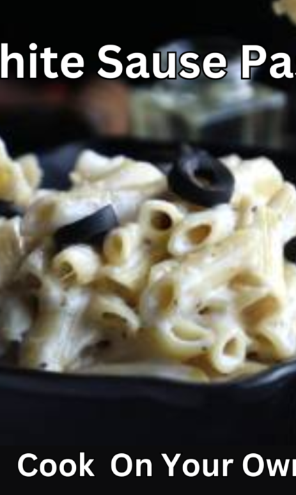 Creamy white sauce pasta recipe that you can cook on your own